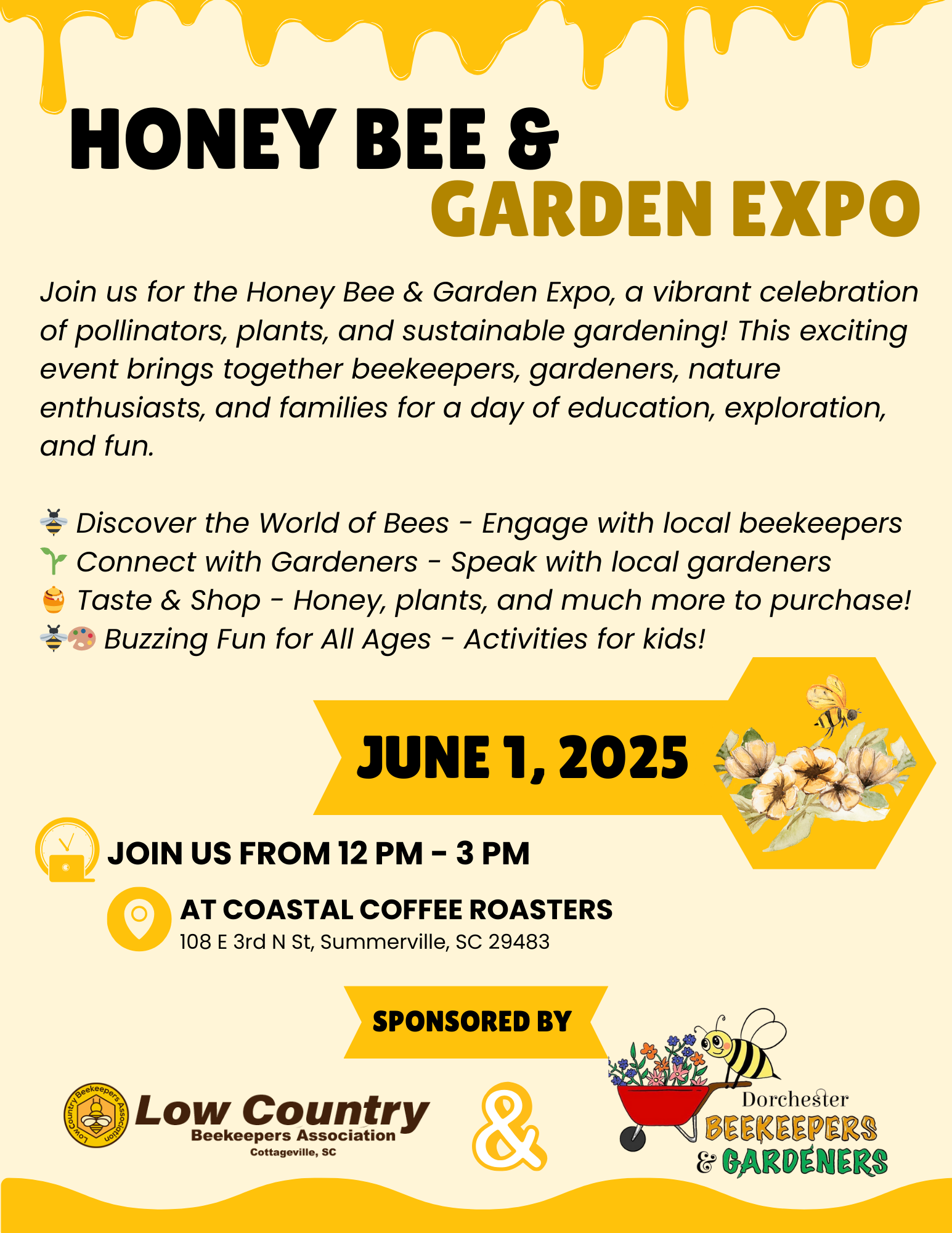 Honey bee Garden Expo
